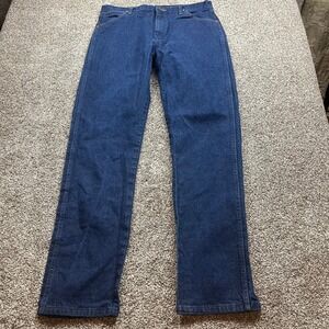 Wrangler cowboy cut Jeans Mens 36x36 Dark‎ Wash Straight Leg Denim 13mwzw
